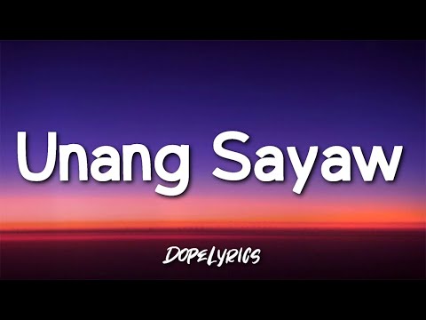 Unang Sayaw - NOBITA (Lirik, Lyrics) 🎵