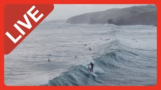 Live Broad Haven Beach Pembrokeshire (North View) live webcam