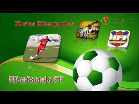KOSTAS MITSOPOULOS midfielder of HFF scouting report 2018 vs pitea (shots passes dribbling skills)