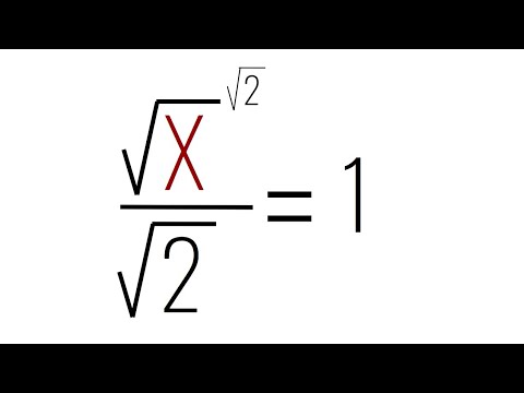 ¿SABES RESOLVER ESTA ECUACIÓN IRRACIONAL? Álgebra Básica