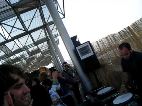 Jesse Rose @ Hotel diagonal Rooftop RA by day Sonar 2010 Barcelona