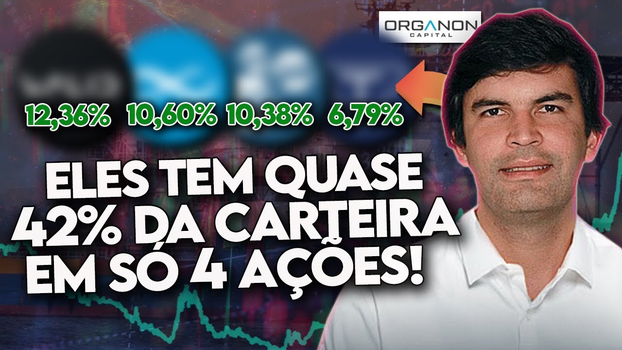Conheça as 10 MAIORES POSIÇÕES da ORGANON CAPITAL! (Onde investe Raphael Maia?) - TOP 10