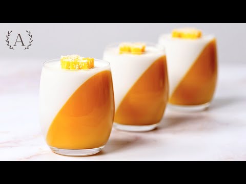 Mango Panna Cotta | Vegan