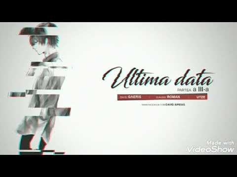 David Gaeris - Ultima dată lll (feat. Claudiu Roman& Utze) Melodie ștearsă