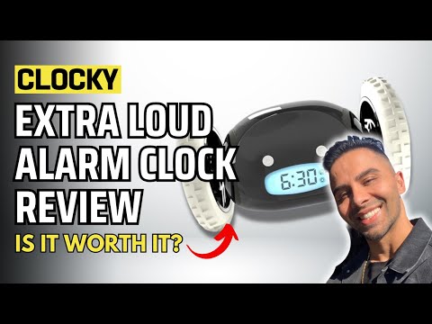 CLOCKY Extra Loud Alarm Clock Review: Perfect Alarm Clock for Heavy Sleepers! How it Works?