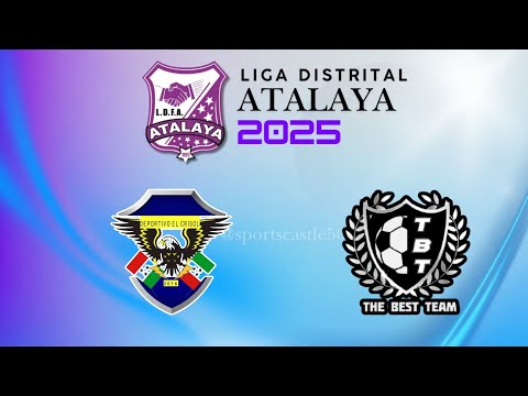 El Crisol vs T.B.T. - LIGA DISTRITAL ATALAYA - 1 de Noviembre 2025.