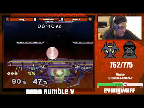 Rona Rumble: West Coast V | Loser's Semis | Spark (Sheik) vs FatGoku (Fox)