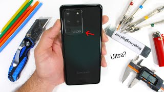 Samsung Galaxy S20 Ultra Durability Test - Is it Ultra Strong?