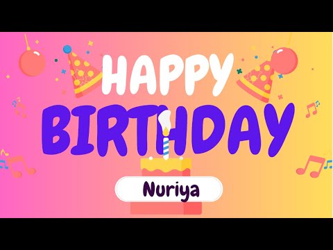 Geburtstagslied für Nuriya