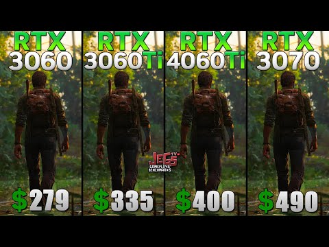 RTX 4060 Ti vs RTX 3060 vs RTX 3060 Ti vs RTX 3070 Tested in 15 games