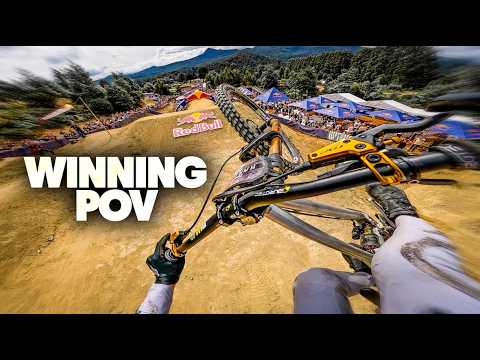 SO FAST! 🤯 Asa Vermette's next-level Winning Run from Red Bull Hardline Tasmania!