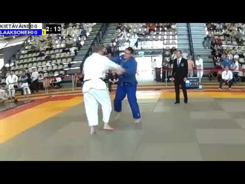 Judon SM 2017: M+100: KIETÄVÄINEN - LAAKSONEN