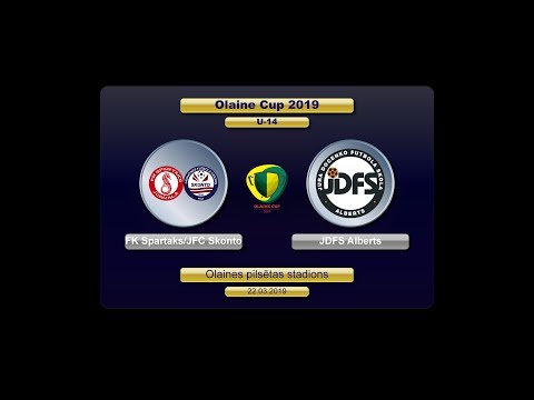U-14 FK Spartaks/JFC Skonto - JDFS Alberts (Olaine Cup 2019)