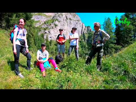 Portita Caraimanului  Brana Portitei  Muntii Bucegi 4K DRONA