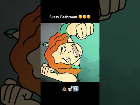 Sussy Bathroom 💩 #sus #bathroom #school #shorts #anime #funny #toilet #skibiditoilet