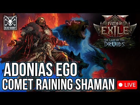 Highest Damage Build in POE2? Comet Rain Shaman with Adonias Ego - POE2 - 0.4