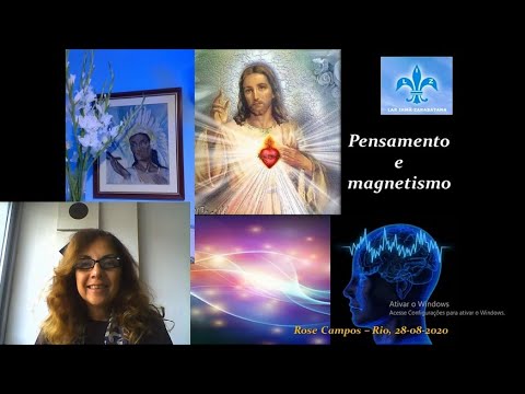 Palestra Pensamento e Magnetismo - Rose Campos - Com tradução de Libras