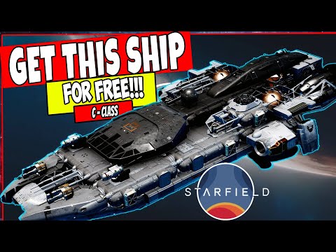 Starfield - Insane Class C Ship UC VISTA For Free - Amazing Stats And Beautiful Design