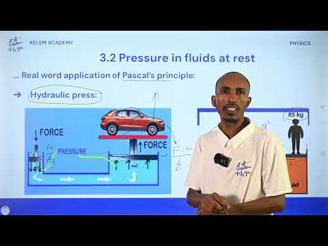 3.2. Pressure in fluids at rest: Physics Grade 12