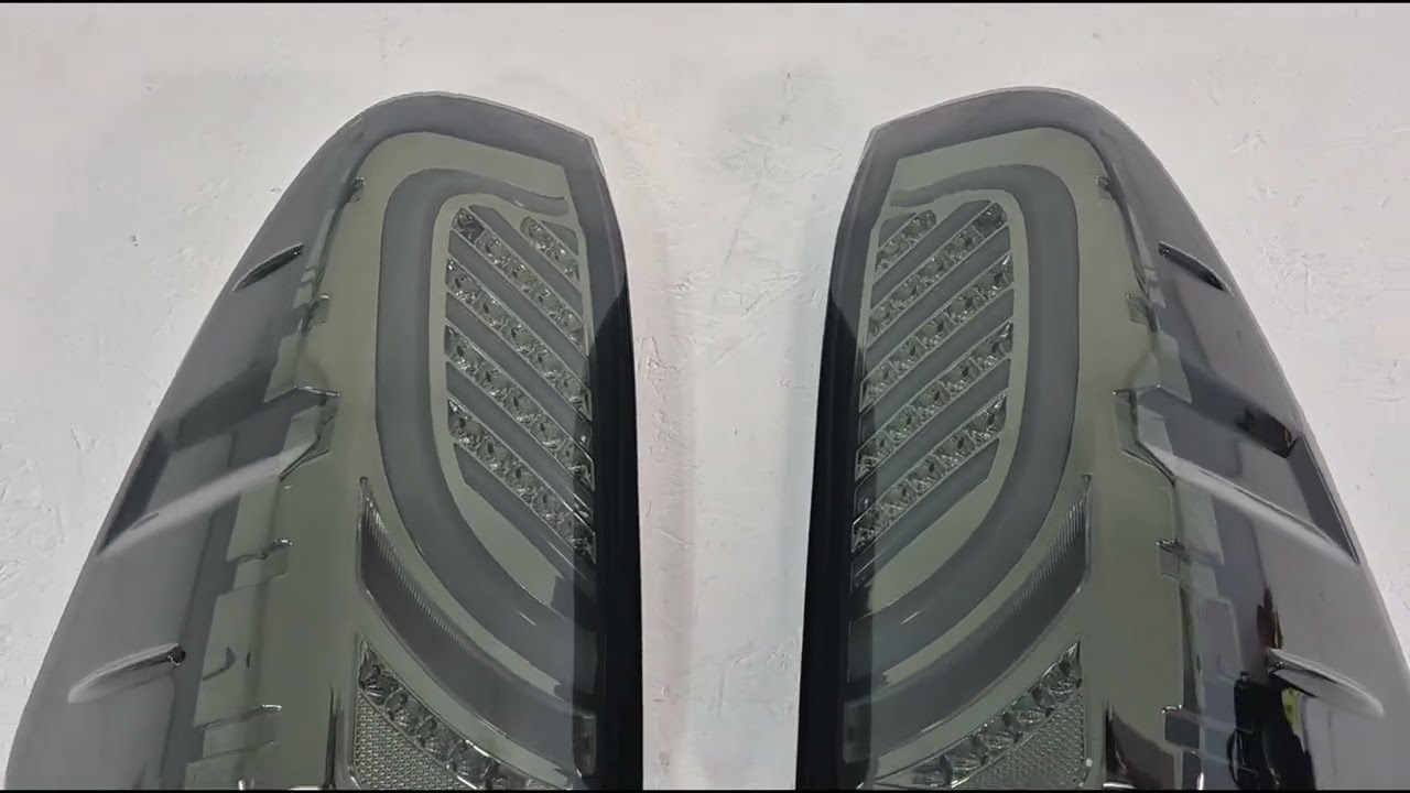 Toyota Hilux 2015– Takavalot V1 (2 kpl) Video 1