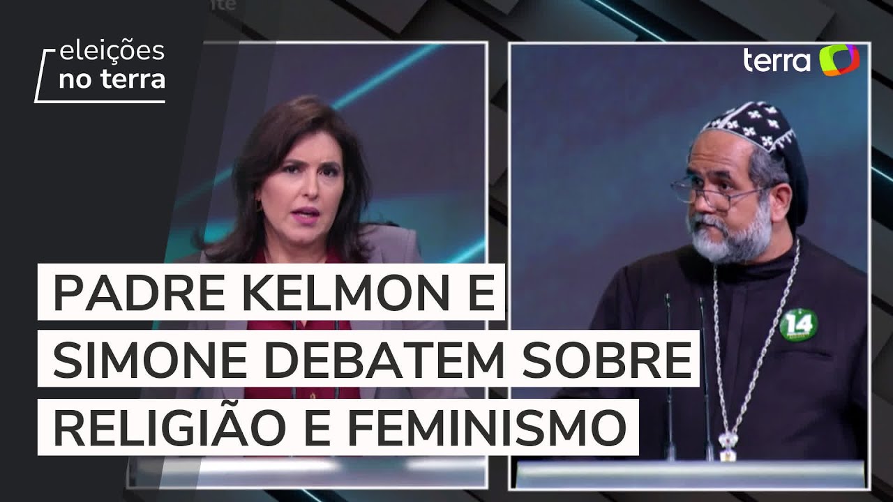 "Jamais me confessaria com o senhor", diz Simone Tebet (MDB) a Padre Kelmon (PTB)