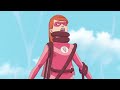 Atom Eve Fights Her Siblings Invincible Season 2 Episode 1