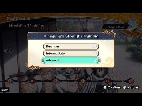 Demon Slayer The Hinokami Chronicles 2 Himejima's Strength Training Advanced Rank S