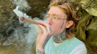 HOTBOXING A CAVE with a 10 GRAM JOINT by Bentley Blaze
