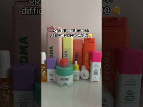 SPOT THE DIFFERENCE SKINCARE EDITION ✨