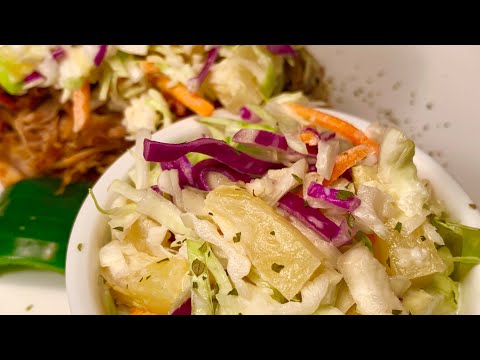 Jalapeño Pineapple Coleslaw