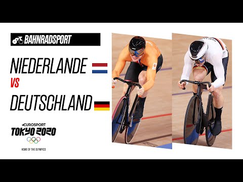 NIEDERLANDE vs DEUTSCHLAND - BAHNSPRINT MÄNNER | Highlights | Olympische Spiele - Tokyo 2020