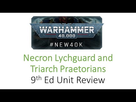 Unit Review - Triach Praetorians and Lychguard