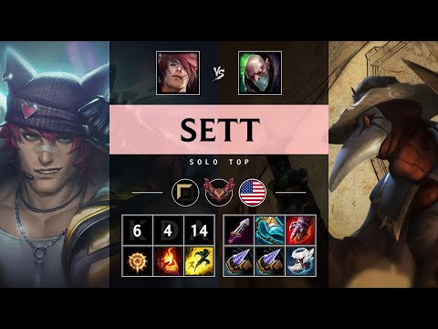 Sett Top vs Singed - NA Grandmaster Patch 14.24