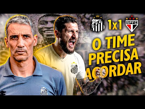 APATIA E AGONIA! Santos 1x1 São Paulo - Análise e Pós Jogo - FORA MARCELO TEIXEIRA