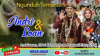 Download lagu 🔴 LIVE WEDDING ANDRI & LOAN // SINAR ABADI TV // CS. PUTRA BENGAWAN // 20 DESEMBER 2025 mp3 Download lagu 🔴 LIVE WEDDING ANDRI & LOAN // SINAR ABADI TV // CS. PUTRA BENGAWAN // 20 DESEMBER 2025 mp3