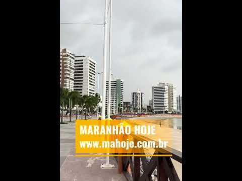 Passeio pela praia de Ponta d’Areia em São Luís, tendo ao fundo a Baía de São Marcos. Oh, Maranhão!