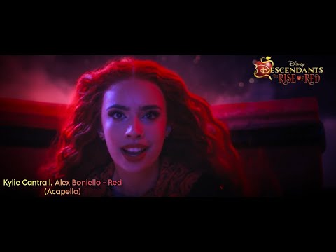 Kylie Cantrall, Alex Boniello - Red (Acapella) [HQ] (From "Descendants: The Rise of Red")