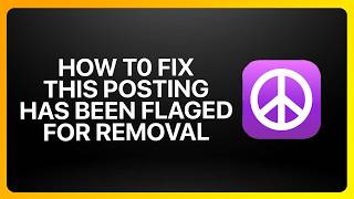 How To Fix This Posting Has Been Flagged For Removal On Craigslist ! Tutorial