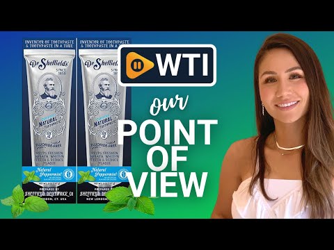 Dr. Sheffield’s Natural Toothpaste - WTI product video review