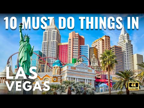 Top 10 Things To Do In Las Vegas, Nevada | Ultimate Travel Guide 2025 In 4K