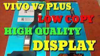vivo v7 plus combo | which type of display vivo v7plus | compared copy Vs og combo | real cost combo