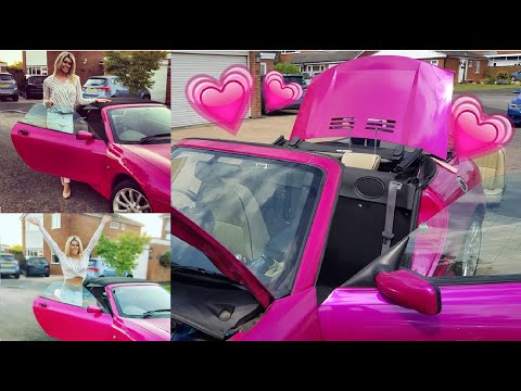 BARBIE CAR TRANSFORMATION 💕Restoring an MG TF CAR 💕🚗💨