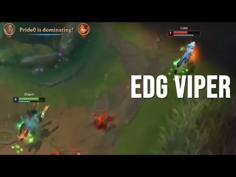 CARRYING VS THE BEST ADC IN THE WORLD? (EDG VIPER)