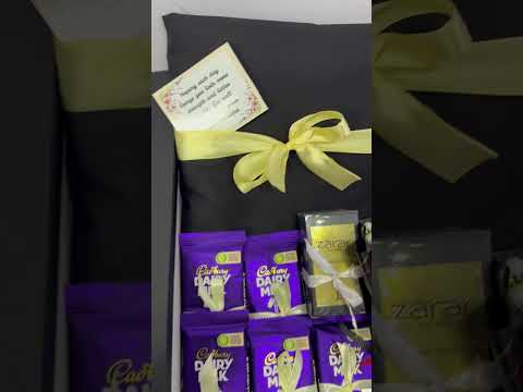 Luxury Chocolate & Rose Gift Box | Premium Gift Hamper video thumbnail