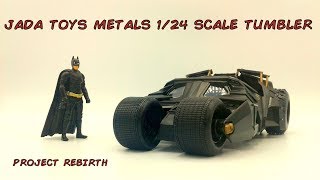 Jada Toys Metals Die Cast 1/24 The Dark Knight Batmobile (Tumbler)