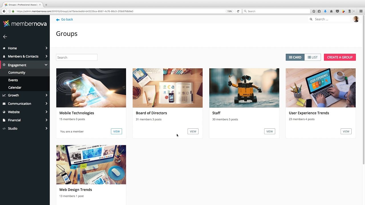 MemberNova - Community & Groups