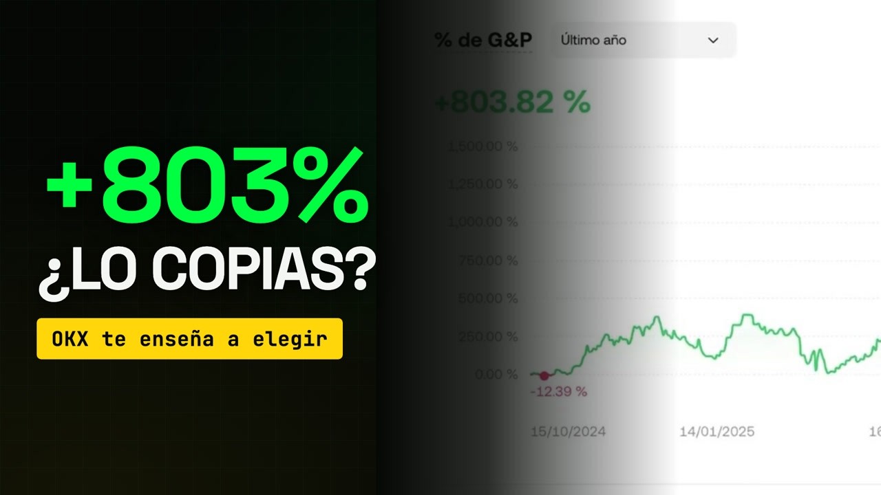 OKX te muestra lo que nadie: +803% del líder vs sus copiadores (copy trading)