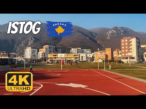 ISTOG  4K - Walking Around downtown | Kosovo 2023