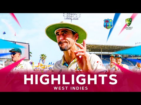 Record Breaking 6 Wicket Haul | Highlights | West Indies v Australia | 3rd Test Day 3