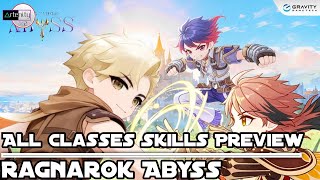 Ragnarok Abyss: All Classes Skills Preview